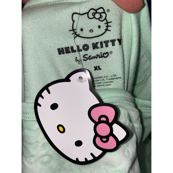 NWT Hello Kitty  Womens Mint Green Extra Large Sleepwear Set - Picture 8 of 8
